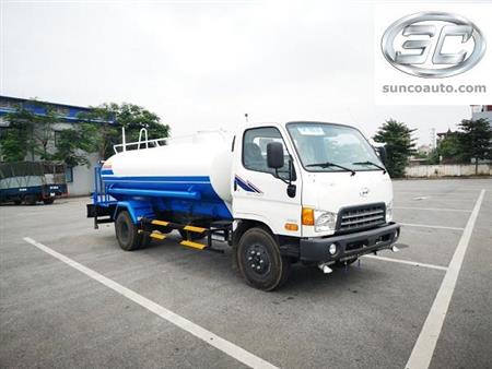 Xe phun nước rửa đường tưới cây 7 khối Hyundai